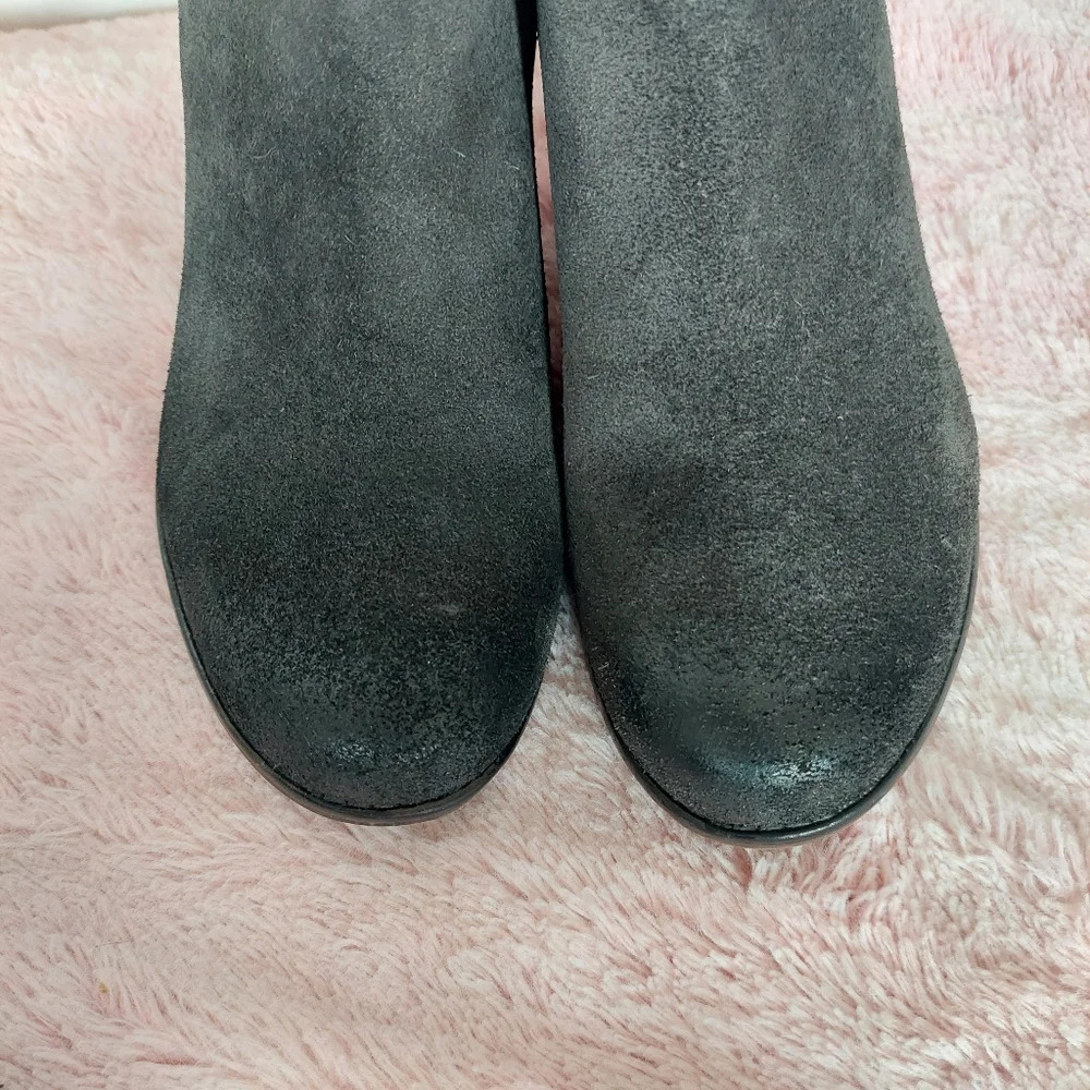 ROAN by Bedstu Lina Suede Leather‎ Ankle Booties Size 7.5 - Picture 3 of 8